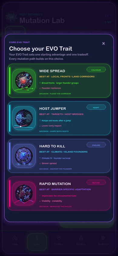 PATHOGENEER: Evolution Game screenshot