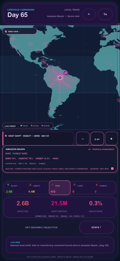 PATHOGENEER: Evolution Game screenshot
